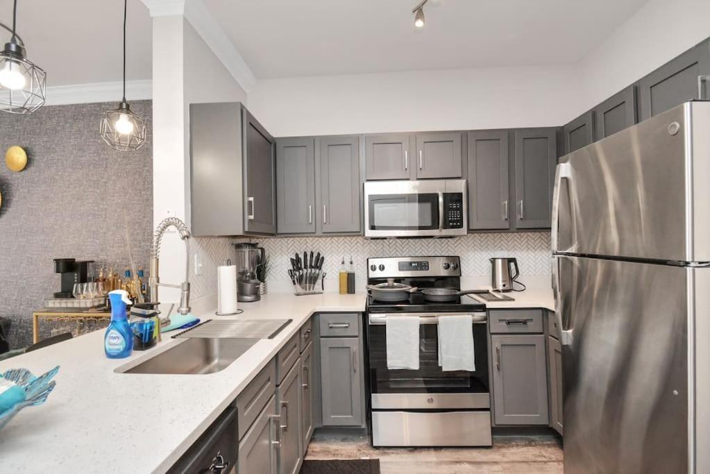 Luxury 1Br Apt ,Nrg ,Downtown ,Med Center,Galleria Houston Buitenkant foto